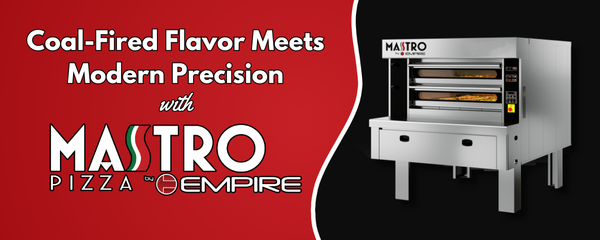Coal-Fired Flavor &amp; Modern Precision: Mastro Stone Deck Pizza Oven