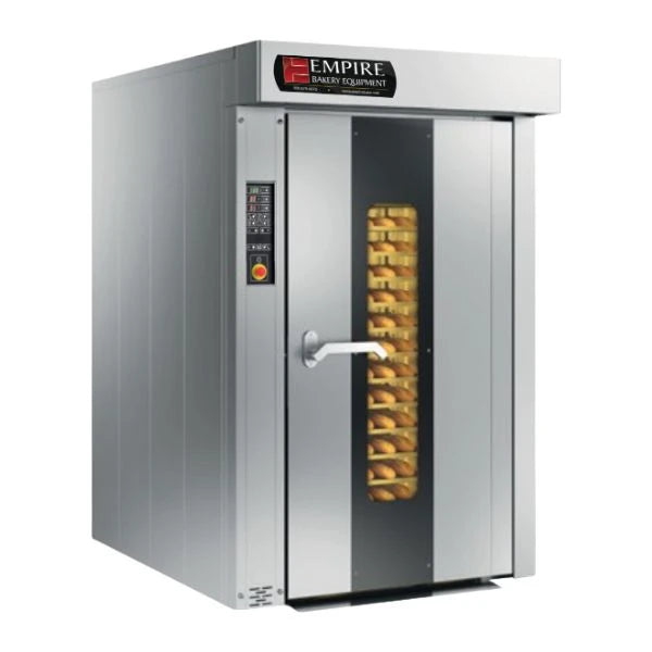 FOX 2 Double Rack Oven featuring a stainless steel body with a front-facing digital control panel and glass viewing window.