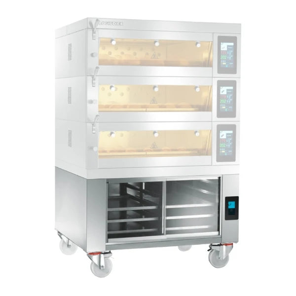 proofer base of an LFM-D modular electric deck oven
