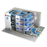 overview of how an industrial freezing system works