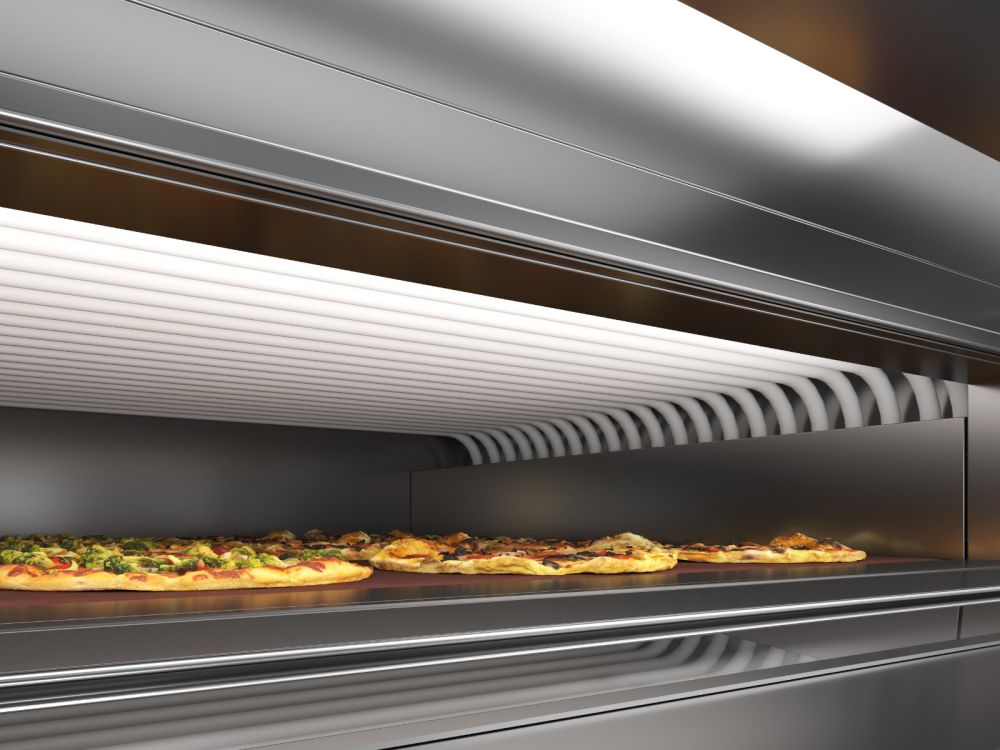 Heizkörper für Pizzaofen Cuppone MICRO 230V Anschlusslänge 85mm 1500W | 80.000 Gastro