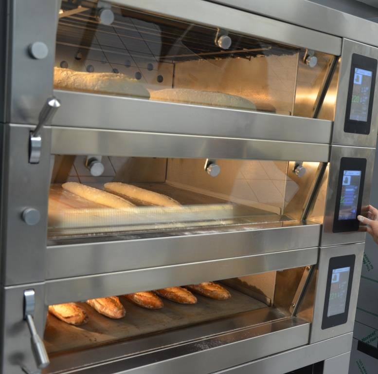 World class baking ovens and bakery equipment at modern bakery