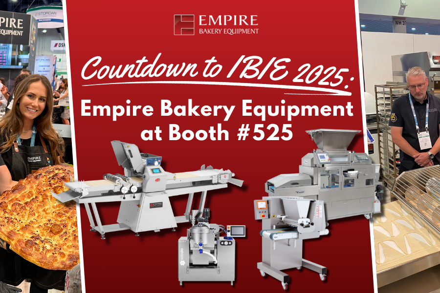 Countdown to IBIE 2025: Empire Bakery Equipment at Booth #525
